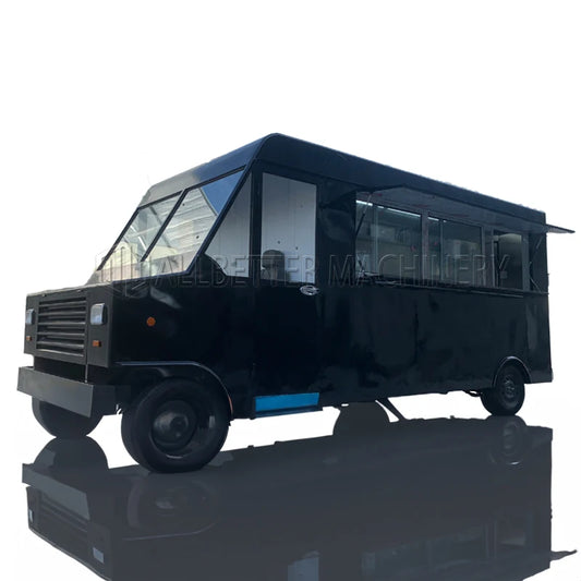 ANTNX Street Multifunctional Electric Fast Food Truck Mobile Hot Dog Food Cart Snack Food Trailer with Full Kitchen for Sale ANTNX.COM
