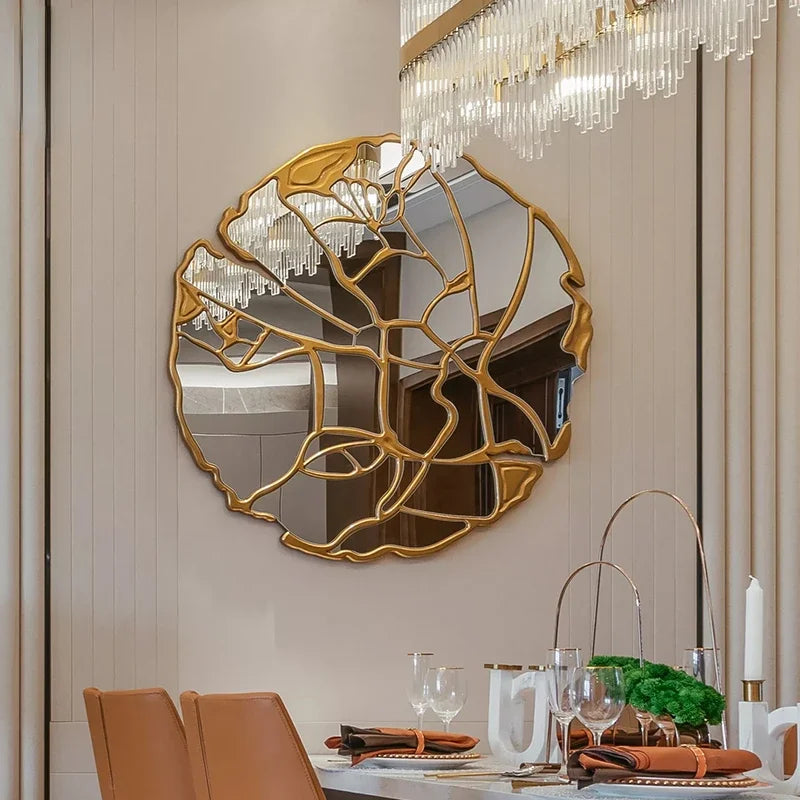 MMOOKA Bathroom Wall Mirrors Room Decor Aesthetic Luxury Large Model Wall Mirror Design Modern Style Espelho Parede Decoration Bedroom