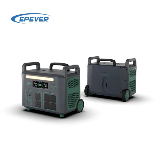 ANTNX EPEVER 3600W 220V 230V EU Plug Outdoor Camping Solar Generator LiFePO4 Battery Portable Solar Power Station ANTNX.COM