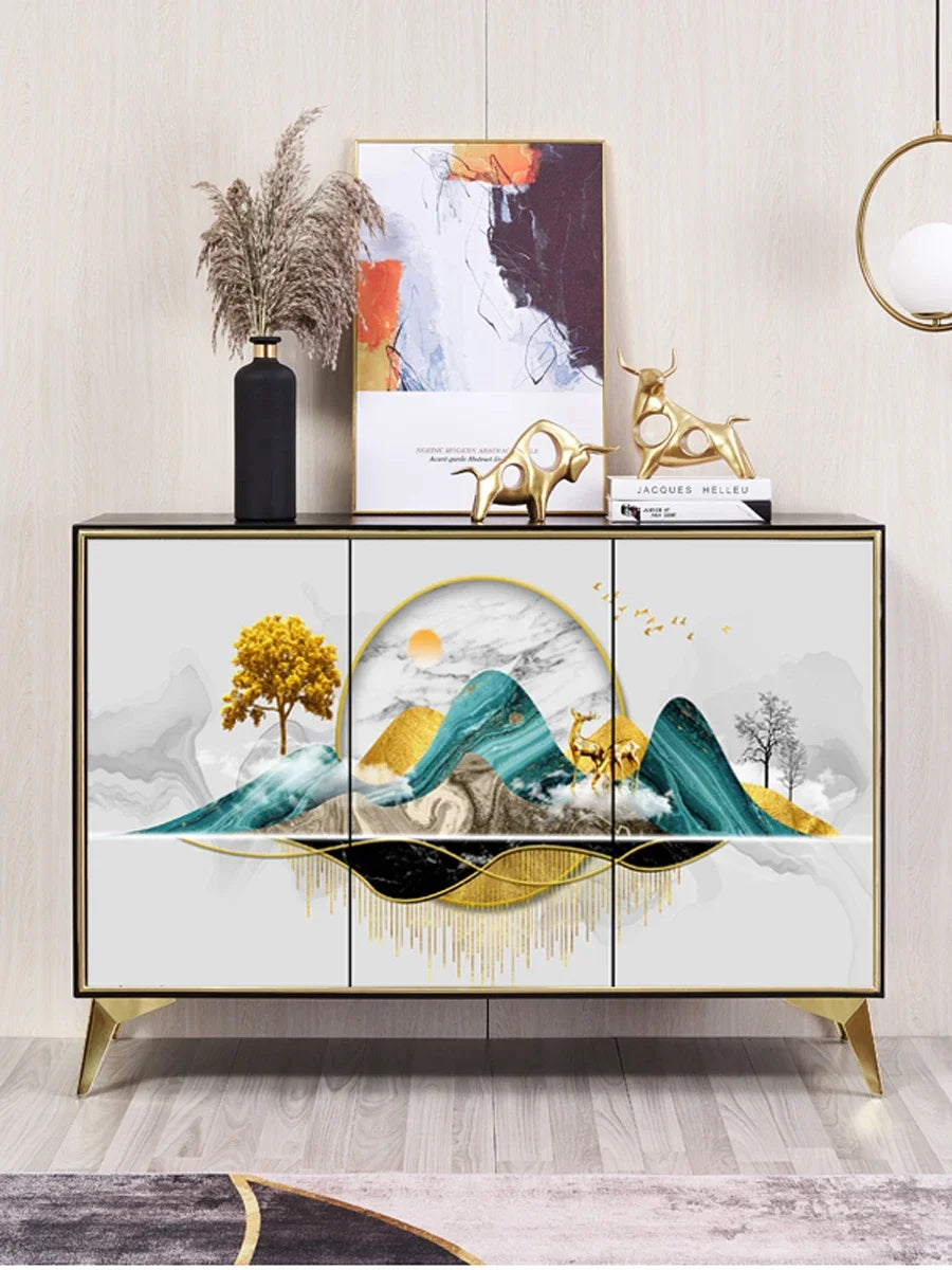 MMOOKA Affordable Luxury Style Entrance Cabinet Household Shoe Cabinet Integrated Ultra-Thin Entry Door Hall Cabinet Modern Minimalist