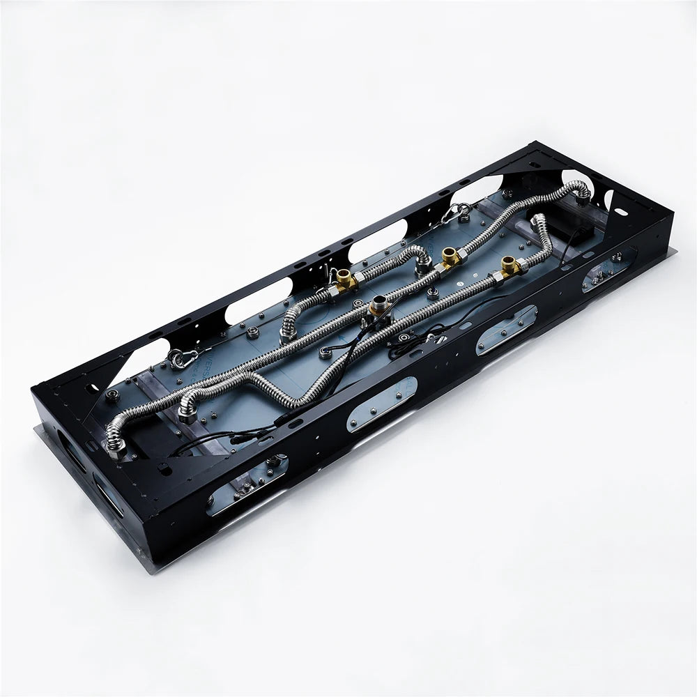 ANTNX M Boenn Black ShowerHead Rainfall Bathroom Shower Faucet Luxurious Multi Function LED Shower System Set Smart Thermostatic Mixer ANTNX.COM