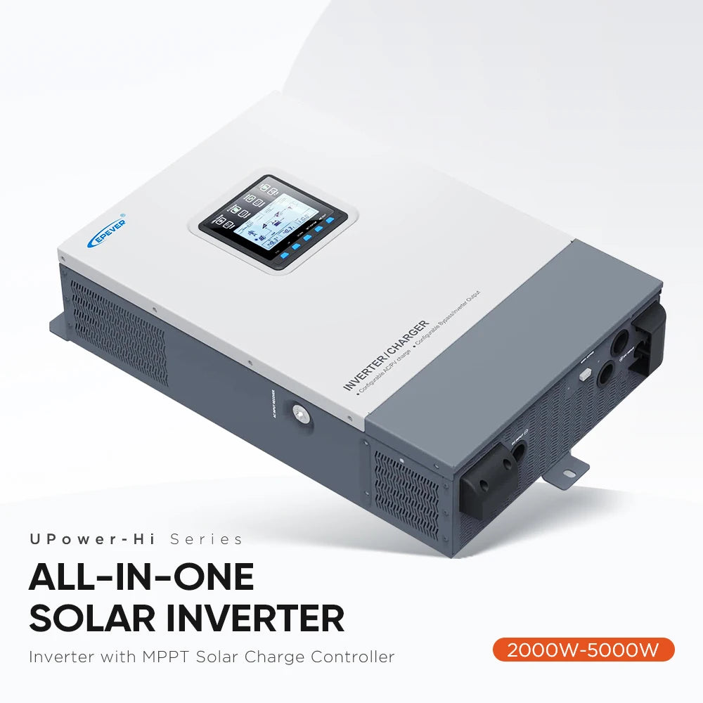 ANTNX Epever Lowest Price Mppt Hybrid inverter 3KW 5KW Best Single Phase Home Inverter EU Stock ANTNX.COM