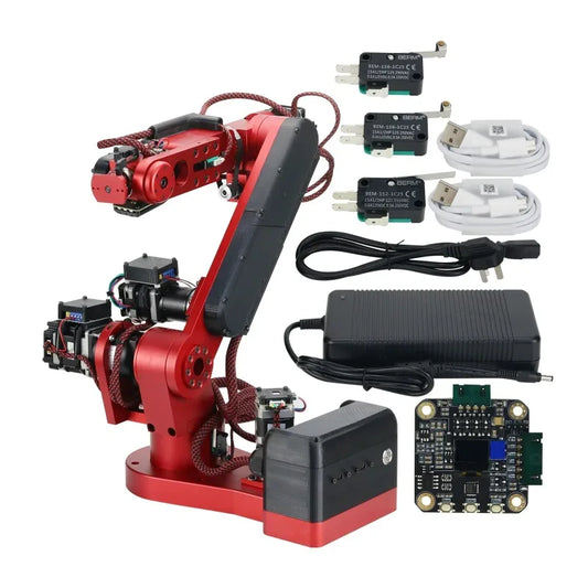！AR4 6DOF Arm Robotic Arm Desktop Mechanical Arm with Motor Controller ROS Open Source 2KG Load