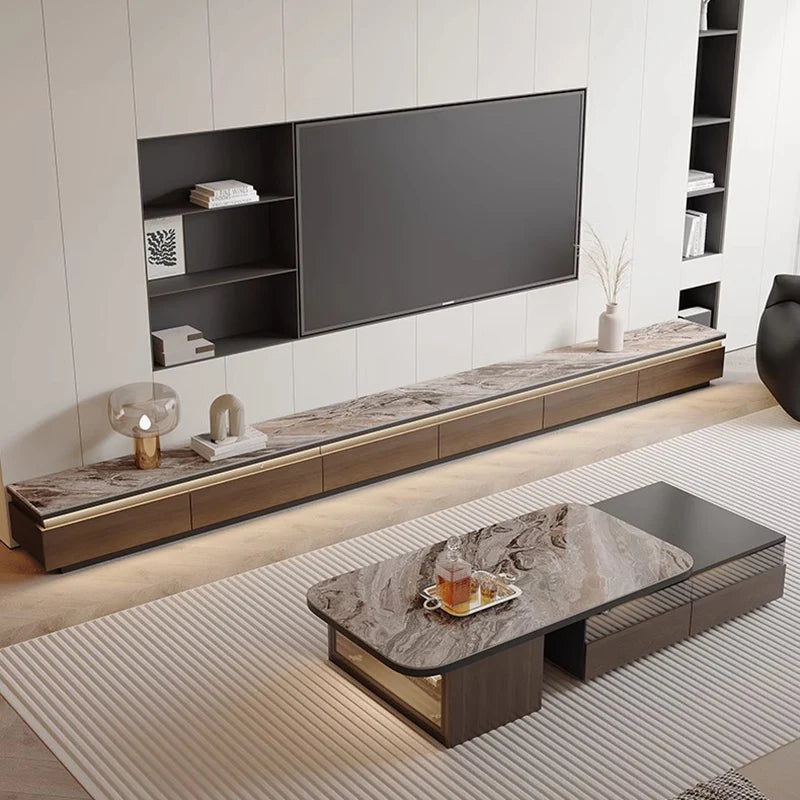 ANTNX Nordic Shelf Tv Stands Living Room Mobile Display Luxury Drawers Tv Table Designer Storage Movies Muebles Replica Furniture ANTNX.COM