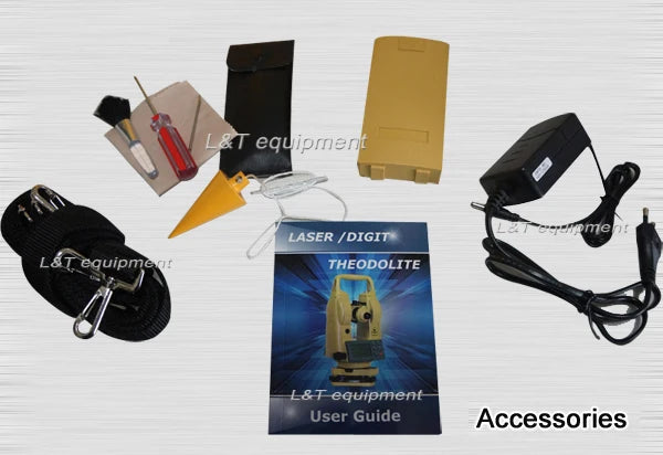 High precision electronic theodolite white measuring instrument