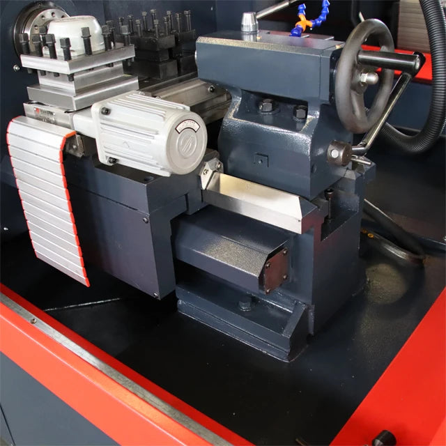 ANTNX CK6130 Mini Automatic CNC Lathe Machine Multifunctional Small Metal Turning for Light & Medium Duty Machining ANTNX.COM