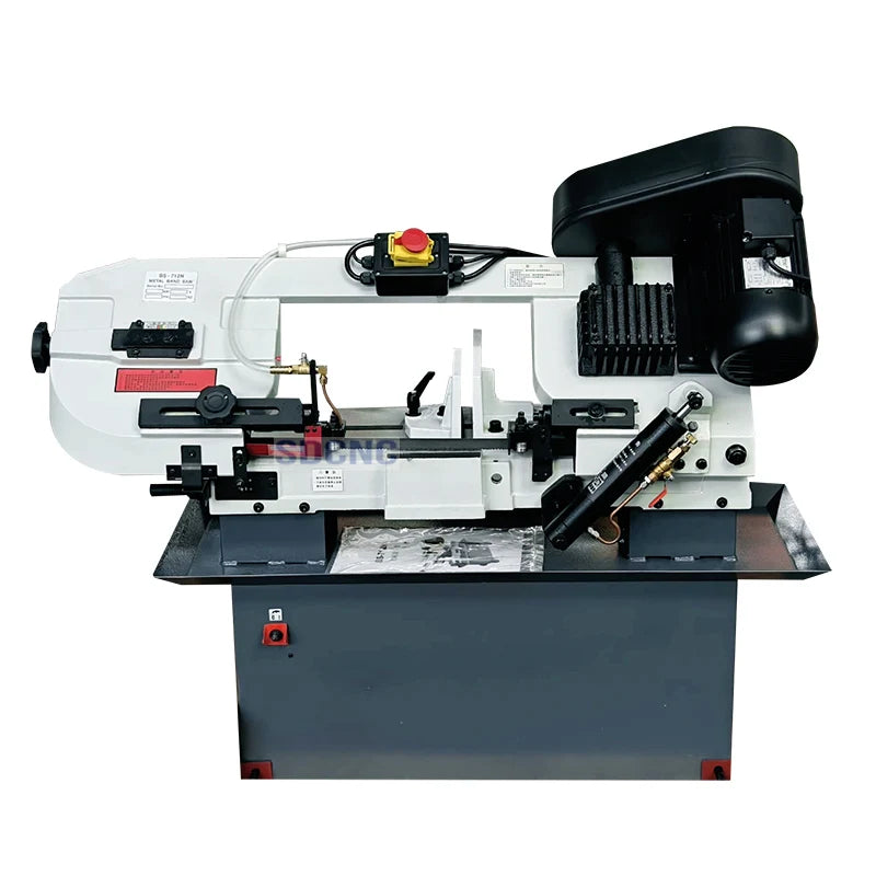 ANTNX High Quality Metal Horizontal Saw Machine BS-712 Mini Portable Metal Cutting Band Saw Machine for Cutting Metal ANTNX.COM