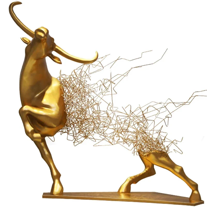 MMOOKA Sculpture Large Villa High-Grade Ornaments Sales Office Abstract Artwork