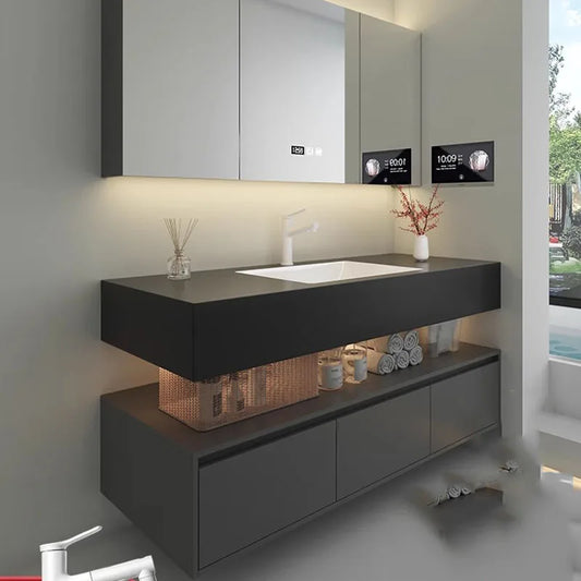 ANTNX Washbasin Washstand Cabinets Toilet Vintage Vanity Drawer Cabinets Bathroom Storage Muebles Para El Hogar Maderaa Furniture ANTNX.COM