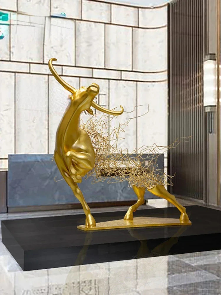 MMOOKA Sculpture Large Villa High-Grade Ornaments Sales Office Abstract Artwork