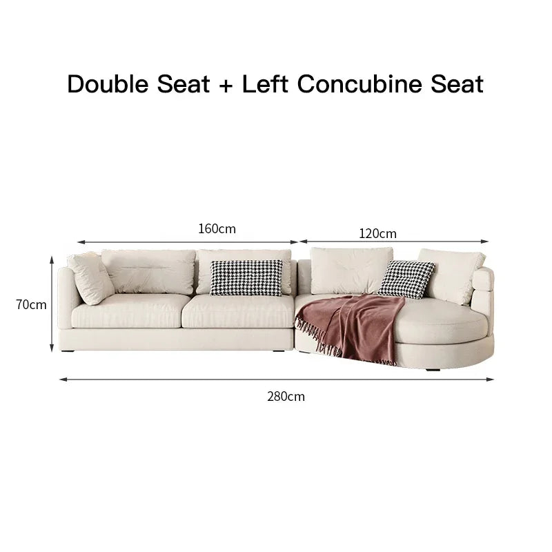 MMOOKA Comfort Lazy Lounger Sofa Tatami Adjustable Lounge Chair Floor Balcony Bay Window Leisure Long Sofa Floor Modular Divano Home