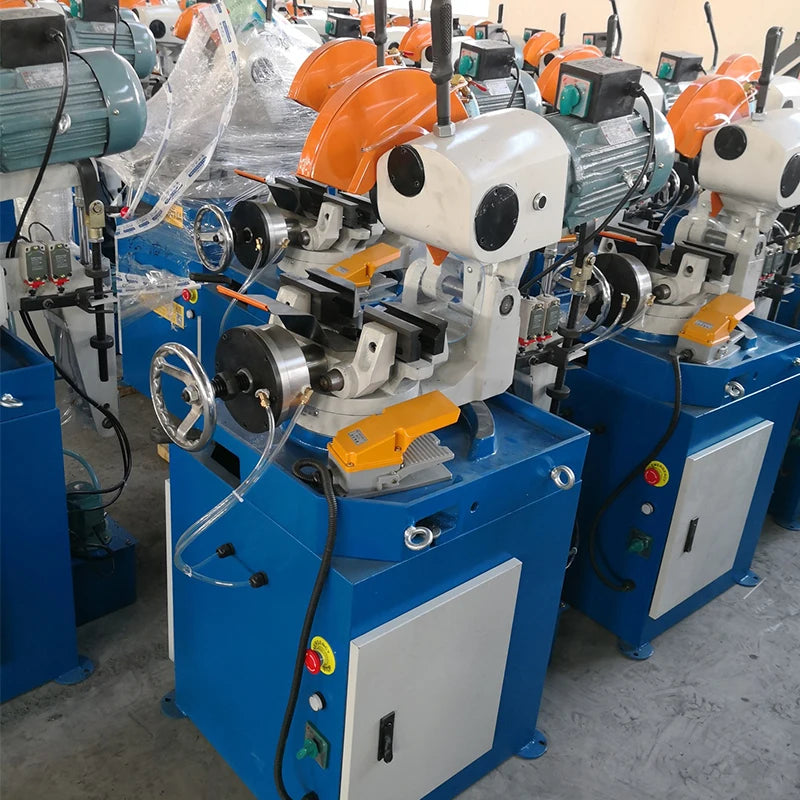 ANTNX Mc-315B Hot Sale Electric Hydraulic Semi-Automatic Pipe Cutting Machine Steel Pipe Cutter Heavy Duty Table Circular Saw Machine ANTNX.COM