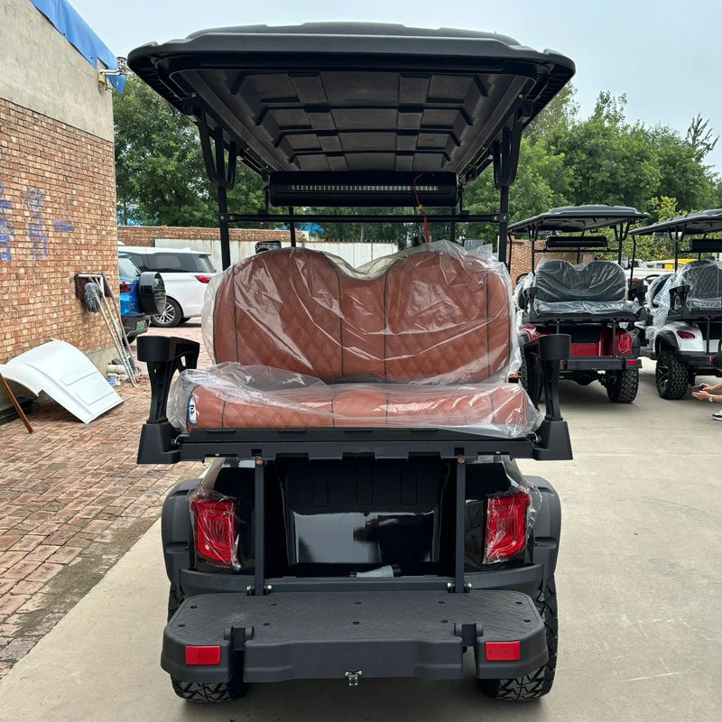 ANTNX Shining Brand New 6 Person 300cc 350cc Gas Golf Car 6 Seater Gasoline Golf Cart ANTNX.COM