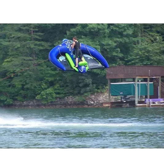 ANTNX High quality inflatable flying fish boat water games inflatable fly fish banana boat for summer water fun ANTNX.COM