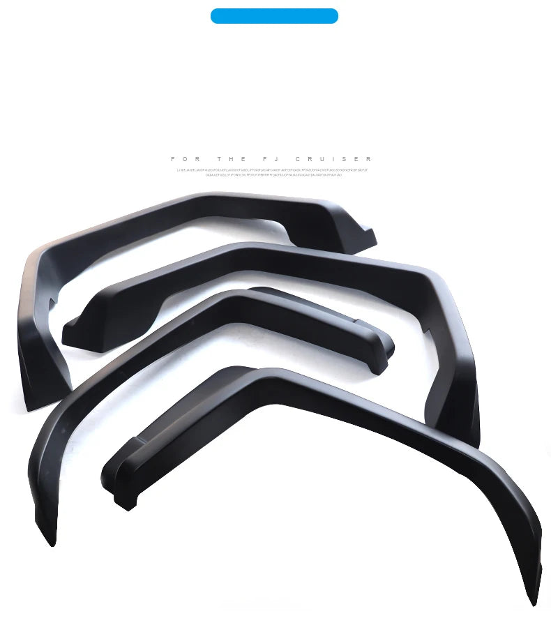 Wheel Eyebrow Widened Cover Mudguard FJ Cruiser Fender Off-Road Athletic For FJ Cruiser
