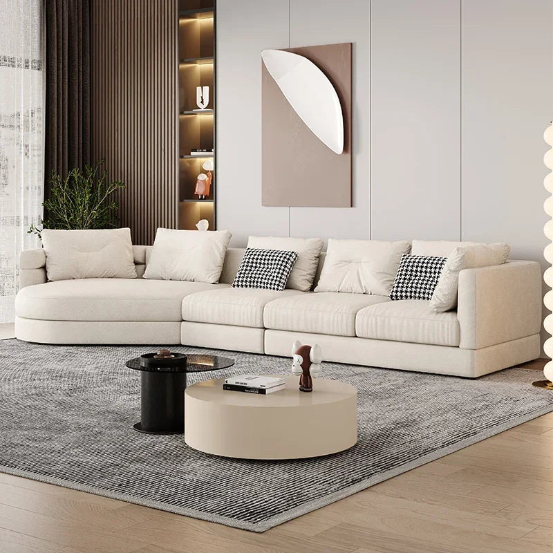 MMOOKA Comfort Lazy Lounger Sofa Tatami Adjustable Lounge Chair Floor Balcony Bay Window Leisure Long Sofa Floor Modular Divano Home