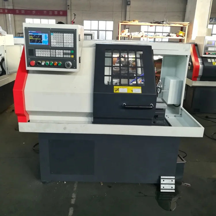 ANTNX CK6130 Mini Automatic CNC Lathe Machine Multifunctional Small Metal Turning for Light & Medium Duty Machining ANTNX.COM