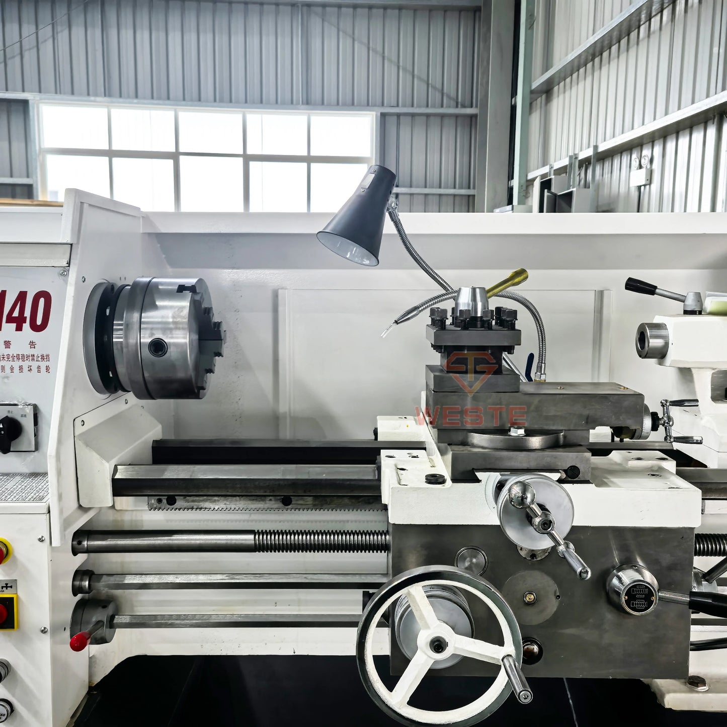 ANTNX High Precision CNC Lathe Single Metal Machine Model C6140 with 1000mm X1000mm Range ANTNX.COM