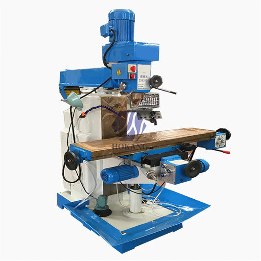 ANTNX Portable Multi Function Vertical Lifting Table Lathe Bench Milling Drilling Machine Zx6350 Manual Drilling and Milling Machine ANTNX.COM