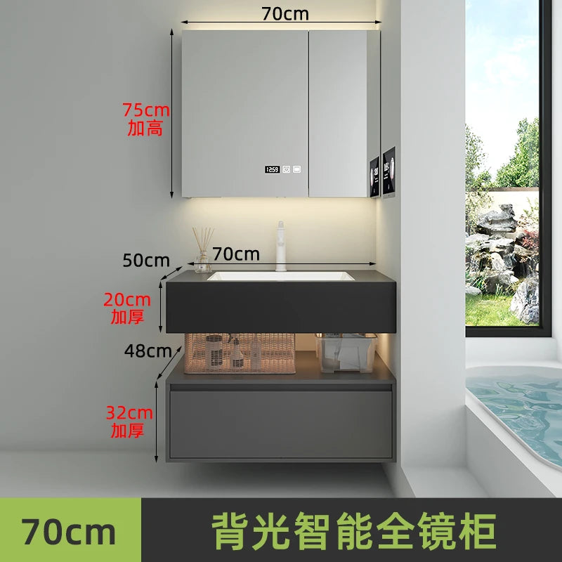 ANTNX Washbasin Washstand Cabinets Toilet Vintage Vanity Drawer Cabinets Bathroom Storage Muebles Para El Hogar Maderaa Furniture ANTNX.COM