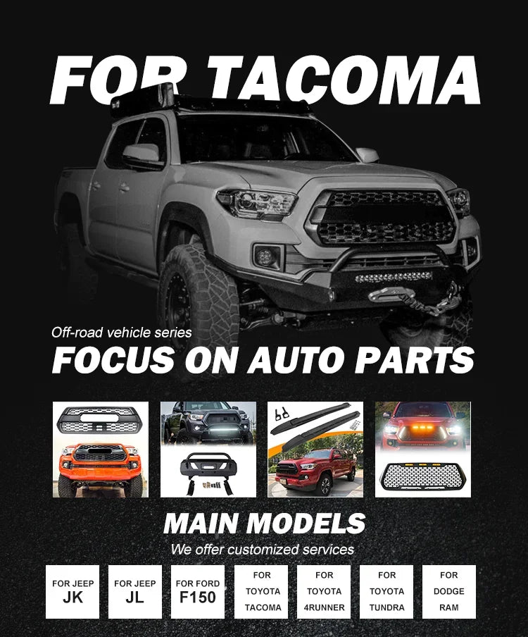 Spedking 16-22 Hot Sale 4x4 auto tuning accessories Lower Trim Panel Valance Apron Skid Plate Engi for  Tacoma