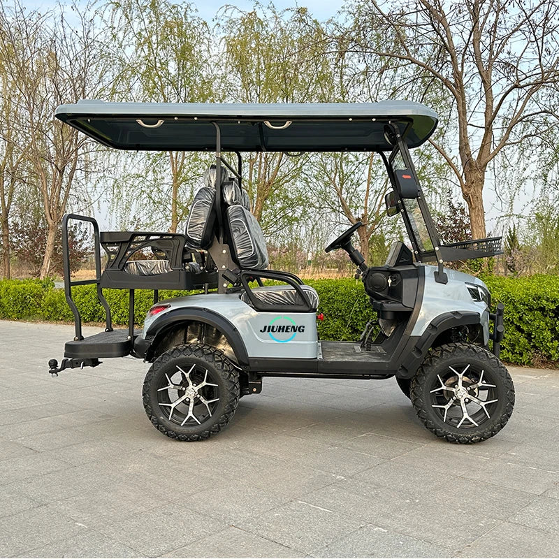 ANTNX Chinese Factory Quality 2+2 Seater 48v Off Road Electric Low Price Ce Club Car Golf Cart ANTNX.COM