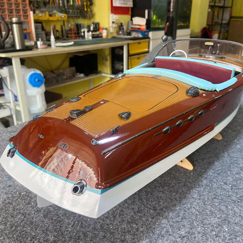 ANTNX 1/10 Remote Control Boat Model Kit Riva Classic Yacht Aristo 3D Printing Kit DIY Model Making Is Not Suitable for Novice Players ANTNX.COM