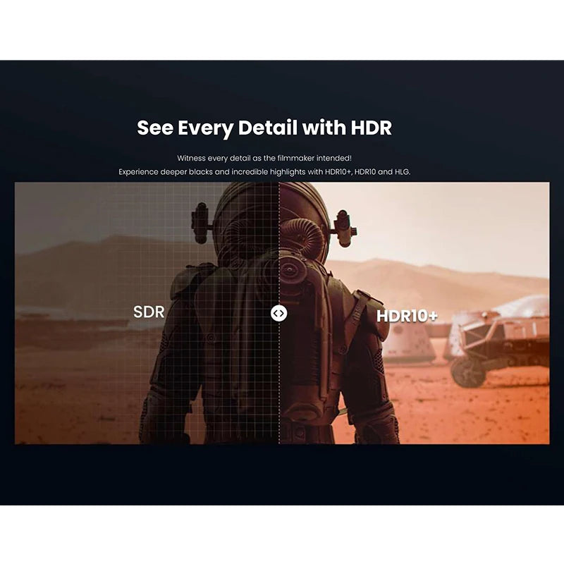 ANTNX Dangbei Mars Pro 2 Projector Native 4K HDR10+ DLP Laser Cinema 2450 ISO Lumen Google TV Android For Home Global Version Theater ANTNX.COM