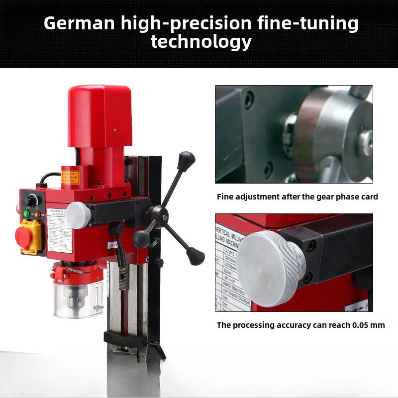ANTNX 9512 Benchtop Drill, Small 220V High Precision Industrial Grade ANTNX.COM