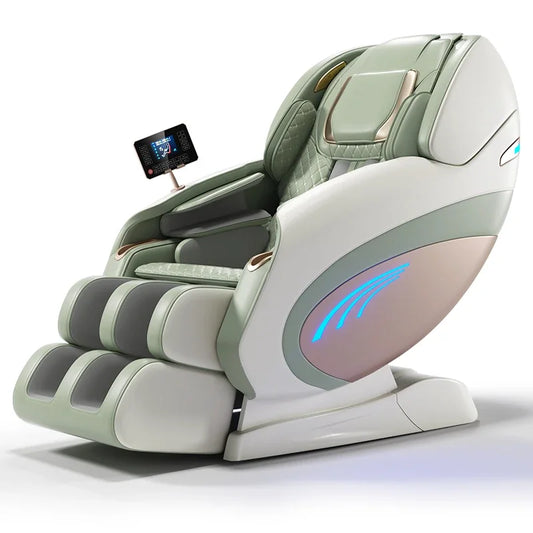 MMOOKA New Model Home Office Furniture Electric Heating Kneading Cheaper Price Luxury Zero Gravity Recliner Massage ChairSL-Track Whole