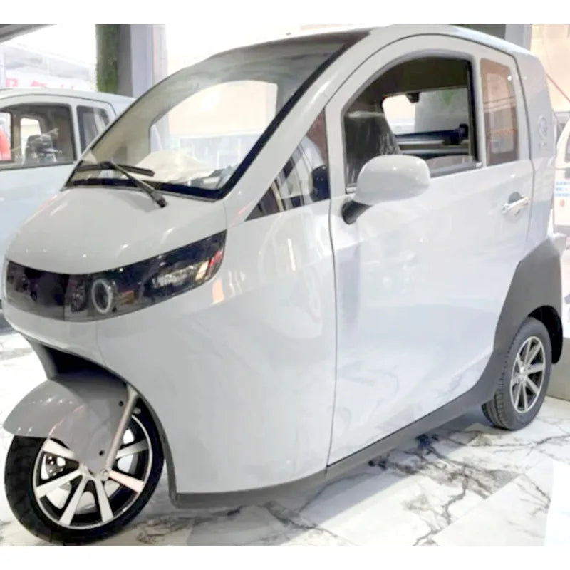 ANTNX China's Beautiful 3-Wheel Electric Pedal Scooter Chopper Tricycle with 2 Adult Passenger Seats for Home Roof Travel ANTNX.COM