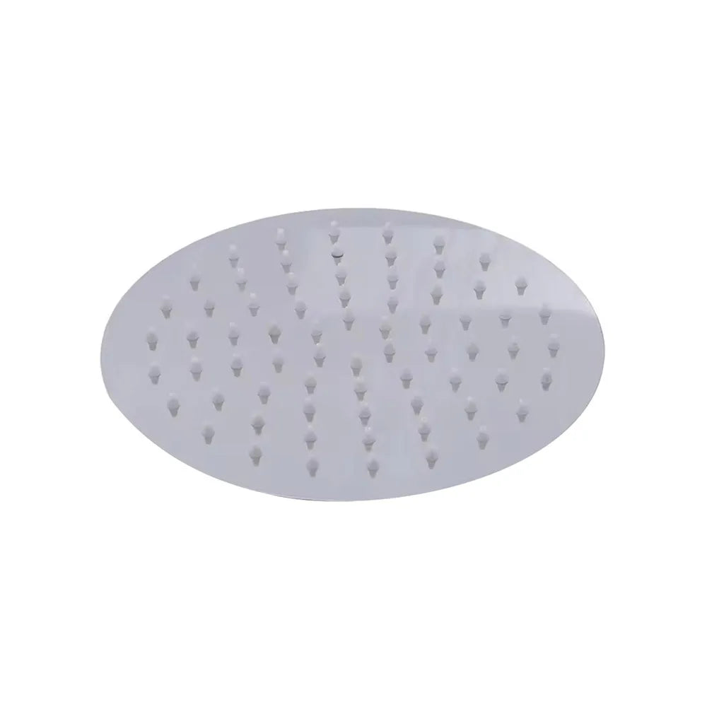 6/8/10 Inch Waterfall Shower Heads Ultra-Thin High Pressure High Flow Rainfall Shower Head Stainless Steel Boosting Nozzle