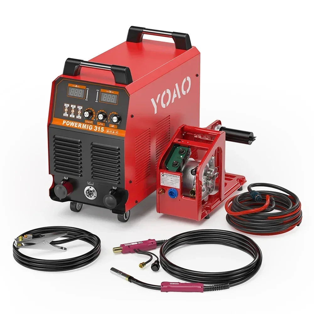 ANTNX Split Gas Welder MIG315 12.7KVA 315a Welding Machine MMA MIG Welder 220v for Machinery Repair Shop ANTNX.COM