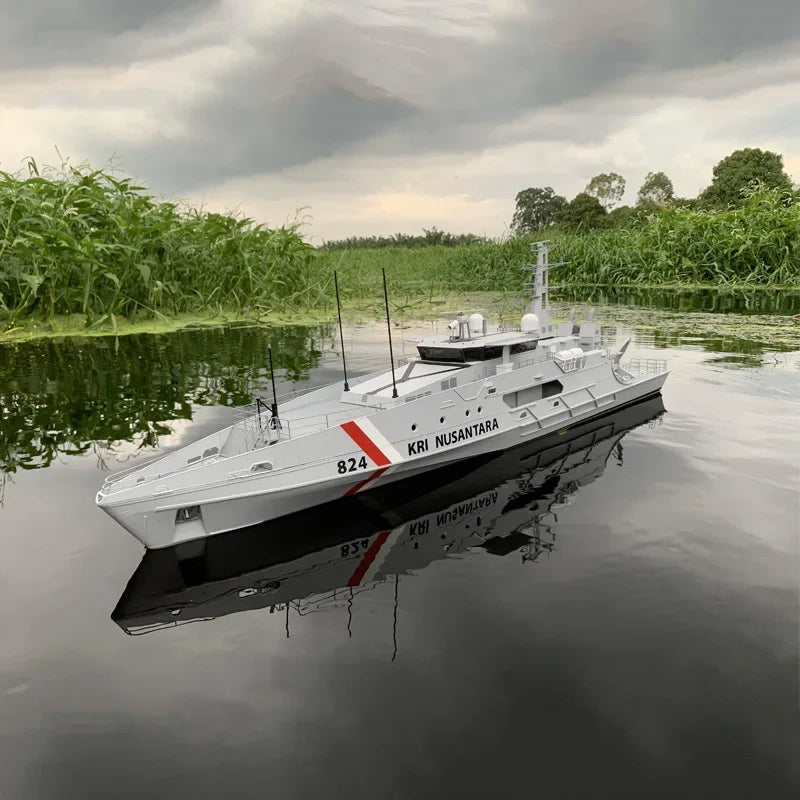 ANTNX 1/48 RC Australian Cape-class Patrol Boat Model Kit Hand-assembled Ship Model Toy Gift DIY Navy Battleship Model Kit Attack Ship ANTNX.COM