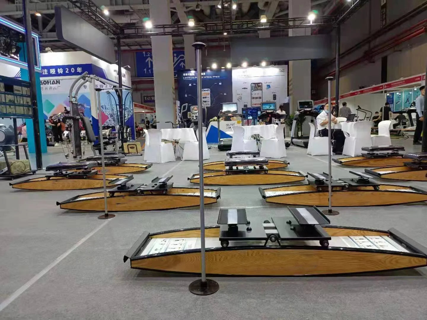 Factory Gyms Fitness Exercise Workout  Commercial Cardio Skiing Simulator Machine Indoor Equipment Trainer Ski Simulation Traine