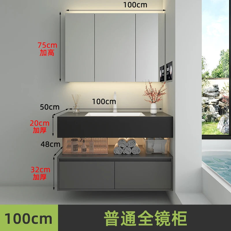 ANTNX Washbasin Washstand Cabinets Toilet Vintage Vanity Drawer Cabinets Bathroom Storage Muebles Para El Hogar Maderaa Furniture ANTNX.COM