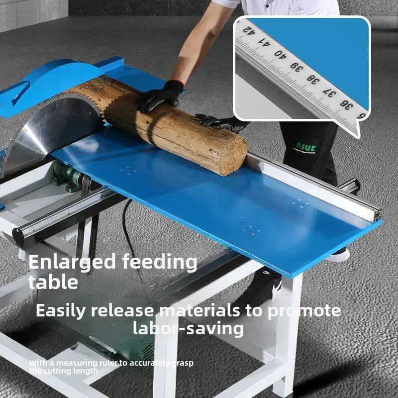 ANTNX Push Table Saw for Woodworking Table Saw Cutting Machine Guide Type Wood Crusher Electric Circular Saw Machine ANTNX.COM