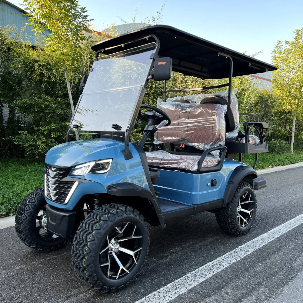 ANTNX 2025 New Off-road Club Lithium Battery 5000w Motor Cheap Electric Golf Carts 4 6 Seater Golf Buggy Price ANTNX.COM
