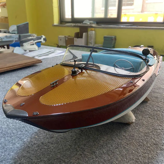 ANTNX 1/10 Remote Control Boat Model Kit Riva Classic Yacht Aristo 3D Printing Kit DIY Model Making Is Not Suitable for Novice Players ANTNX.COM