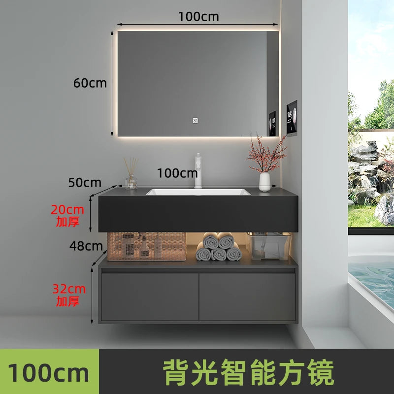 ANTNX Washbasin Washstand Cabinets Toilet Vintage Vanity Drawer Cabinets Bathroom Storage Muebles Para El Hogar Maderaa Furniture ANTNX.COM