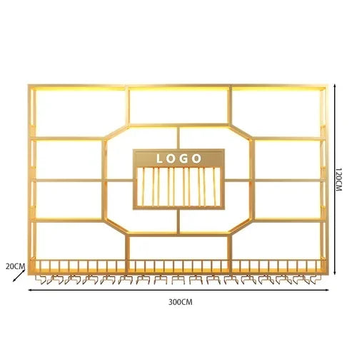 MMOOKA Black Display Wine Racks Wall Mounted Hanging Commercial Wine Bar Cabinet Restaurant Home Meuble Rangement Vin Decorations