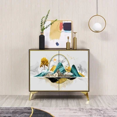 MMOOKA Affordable Luxury Style Entrance Cabinet Household Shoe Cabinet Integrated Ultra-Thin Entry Door Hall Cabinet Modern Minimalist