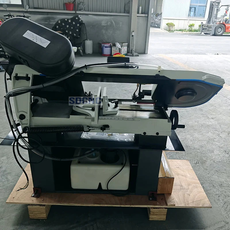 ANTNX High Quality Metal Horizontal Saw Machine BS-712 Mini Portable Metal Cutting Band Saw Machine for Cutting Metal ANTNX.COM