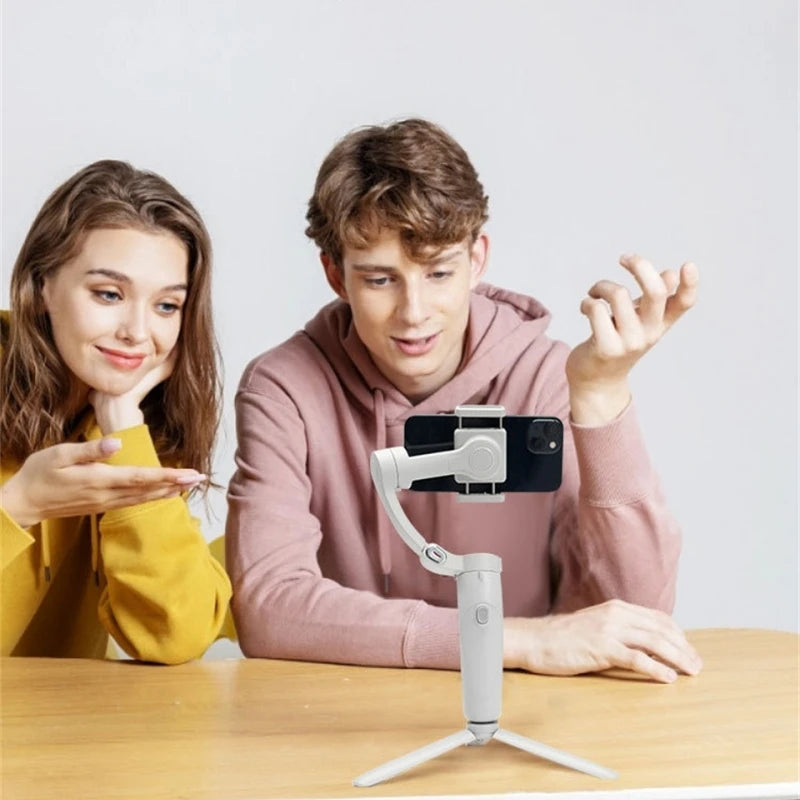 MMOOKA FANGTUOSI 2025 3-Axis Handheld Gimbal Stabilizer for Smartphone For iPhone Android Face Tracking Tiktok Vlog Smart Video Record