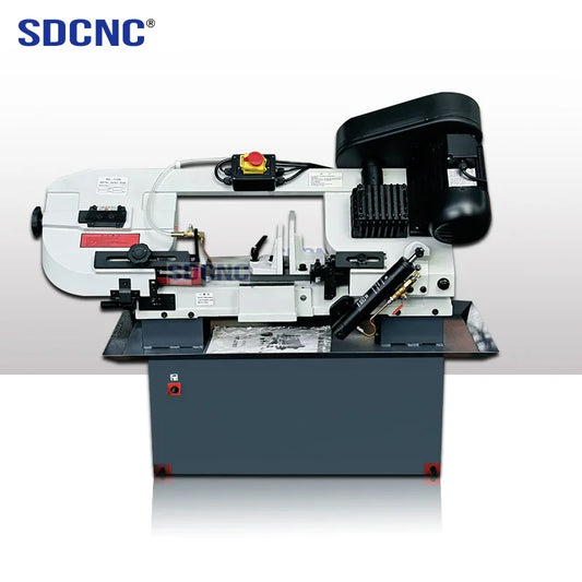 ANTNX High Quality Metal Horizontal Saw Machine BS-712 Mini Portable Metal Cutting Band Saw Machine for Cutting Metal ANTNX.COM