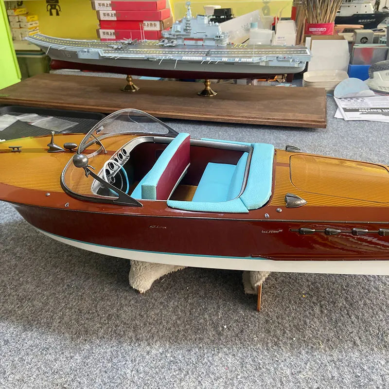 ANTNX 1/10 Remote Control Boat Model Kit Riva Classic Yacht Aristo 3D Printing Kit DIY Model Making Is Not Suitable for Novice Players ANTNX.COM