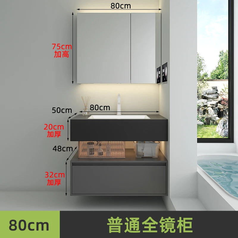 ANTNX Washbasin Washstand Cabinets Toilet Vintage Vanity Drawer Cabinets Bathroom Storage Muebles Para El Hogar Maderaa Furniture ANTNX.COM