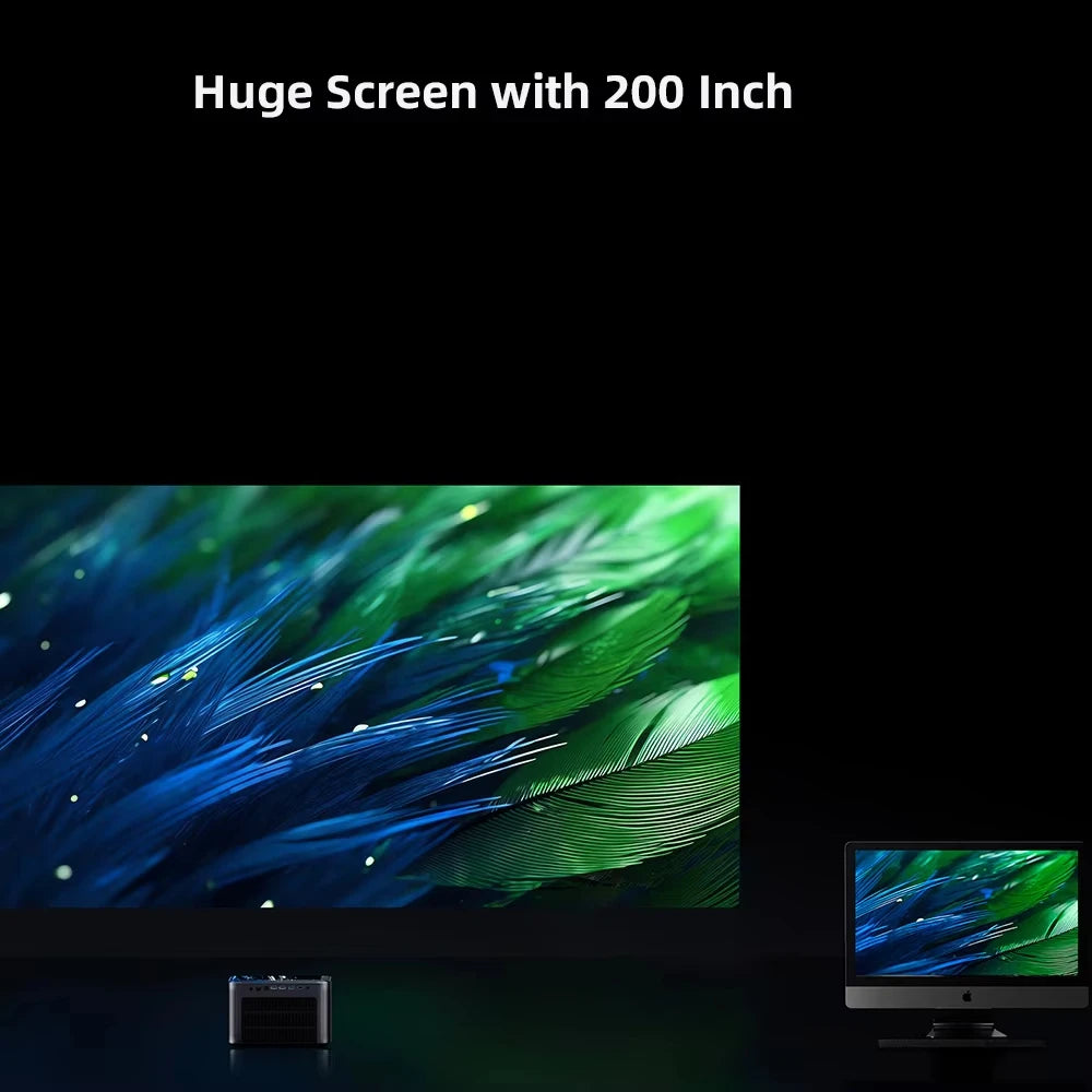 ANTNX Dangbei X5 Ultra 4K Full RGB Proyector 3D MAX 5500 ANSI Lumens Low Latency MAX 8K WiFi 6 For Smart Home Cinema Laser Projector ANTNX.COM