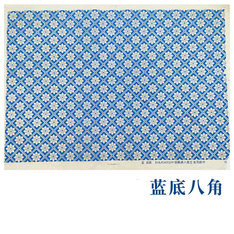 MMOOKA 1PCS New Pottery Ceramics Clay Transfer Paper Glaze Underglaze Flower Paper Jingdezhen Blue and White Porcelain Decal PaperMMOOKA.COM
