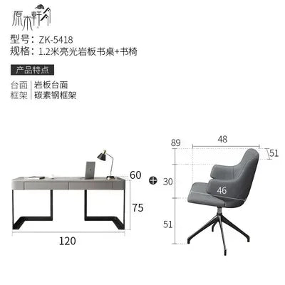 MMOOKA Minimalista Tidy Desk Table Drawer Storage Computer Bedroom Desk Table Laptop Aesthetic Mesa Escritorio Simples Office Furniture